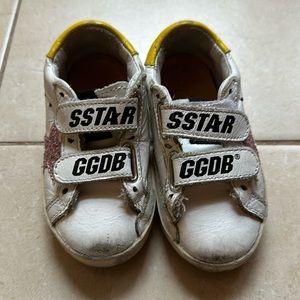 Authentic Toddler Golden Goose sneakers Old School Velcro Straps sz 22 / us 6